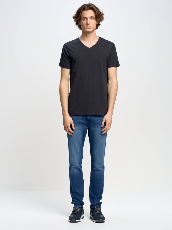 Big Star Big Star Man's Tapered Trousers 110876  Denim-433