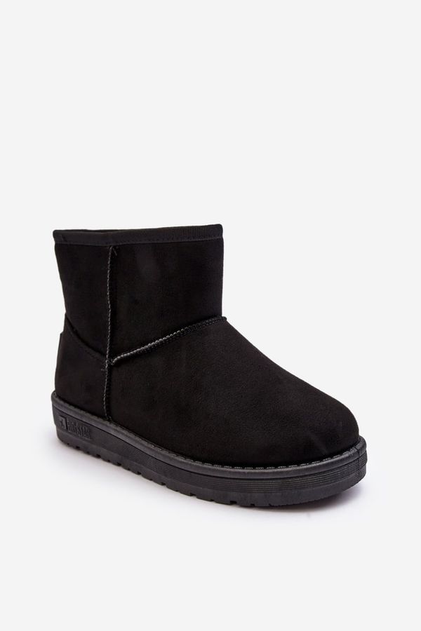 BIG STAR SHOES BIG STAR SHOES Women's Fur-Lined Snow Boots Black Big Star