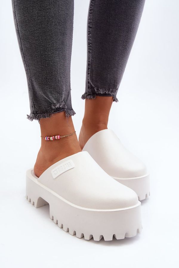 BIG STAR SHOES BIG STAR SHOES Women's Slides With Chunky Sole Big Star