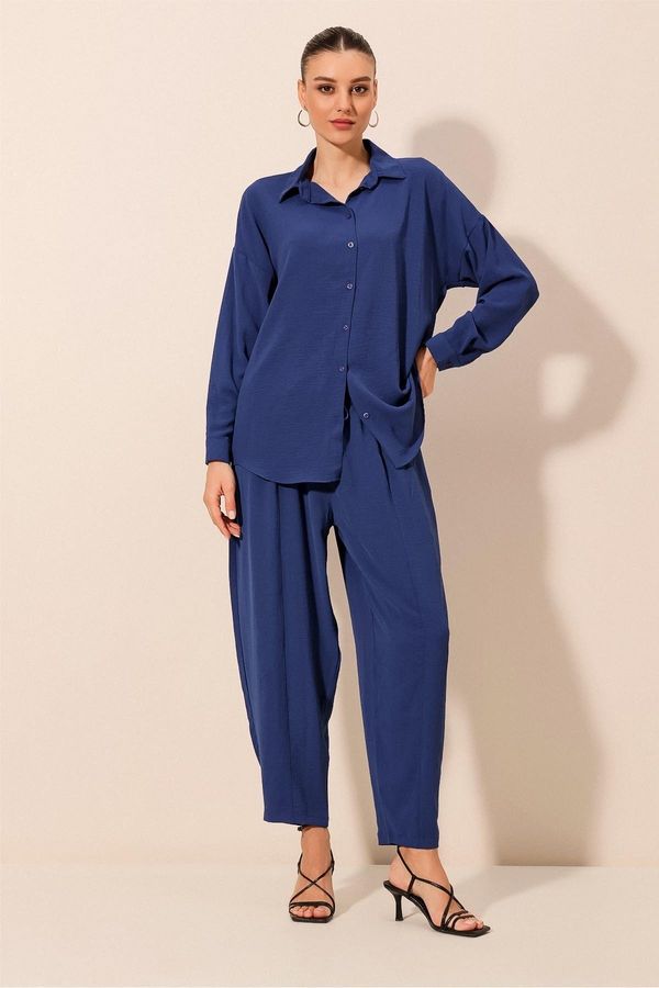 Bigdart Bigdart 6593 Oversize Double Suit - Sax
