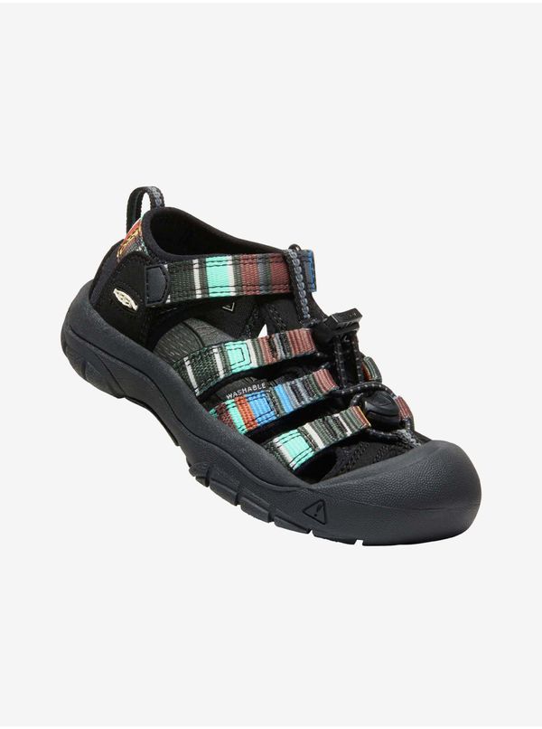 Keen Black Girl Patterned Sandals Keen Newport - unisex