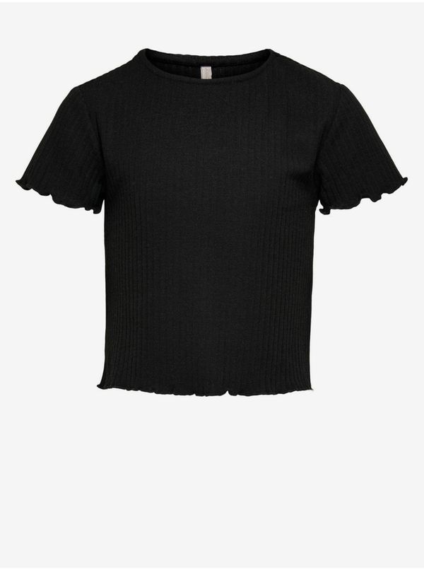 Only Black girly T-shirt ONLY Nella - Girls