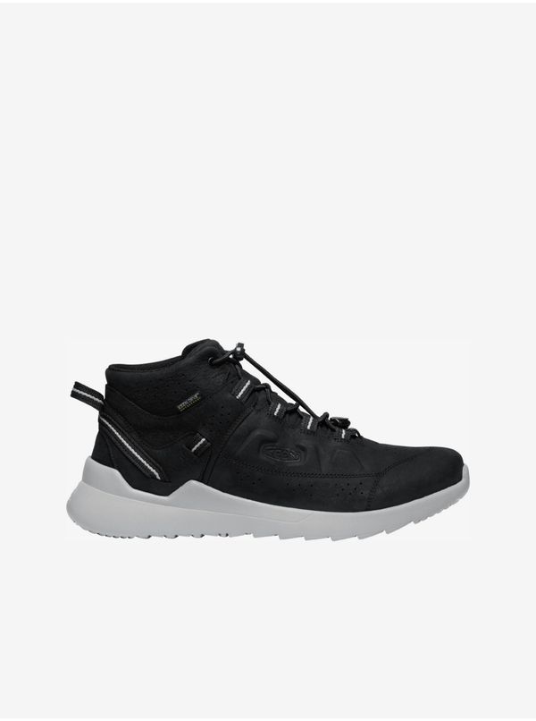 Keen Black men's leather waterproof sneakers Keen Highland Chukka - Men's