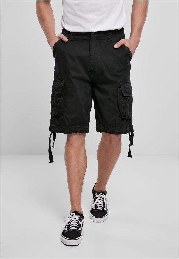 Brandit Black Urban Legend Cargo Shorts