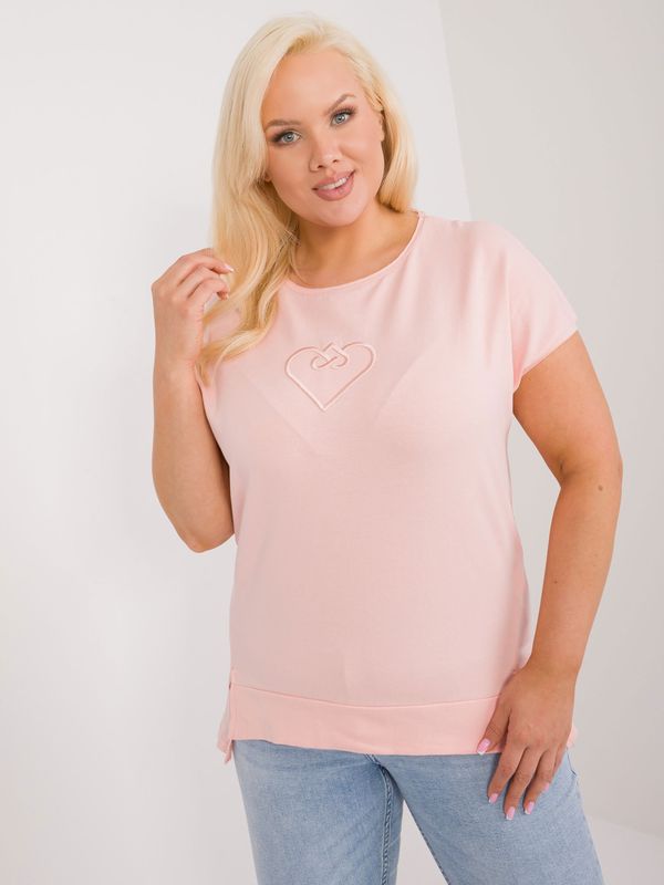 FANCY Blouse-FA-BZ-9173.29X-Peach