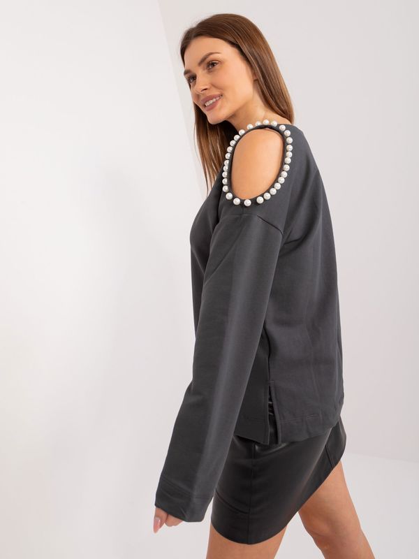 FANCY Blouse-FA-BZ-9198.26X-graphite