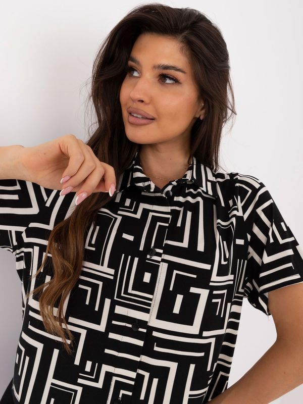 LAKERTA Blouse-LK-BZ-509749.88-black-beige