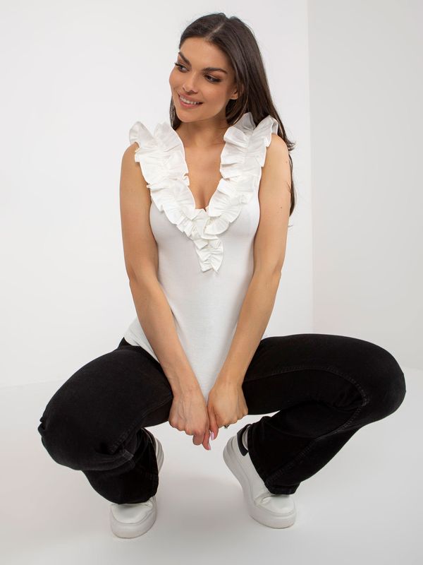 Vinceotto Blouse-NM-BZ-JX-08909.25-ecru