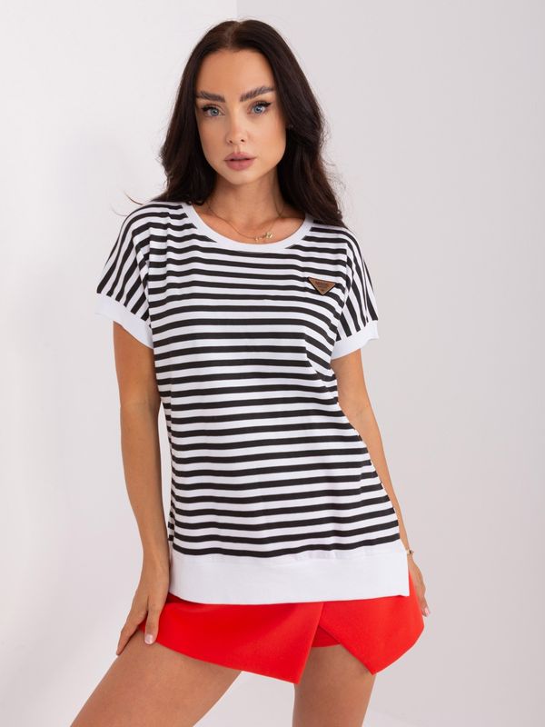 RELEVANCE Blouse-RV-BZ-8729.86-black-white