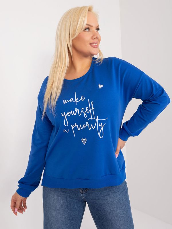RELEVANCE Blouse-RV-BZ-9173.29X-Cobalt