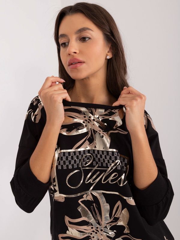 RELEVANCE Blouse-RV-BZ-9421.99-black