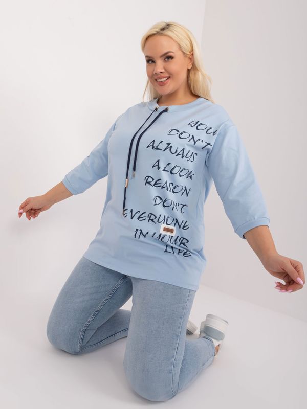 RELEVANCE Blouse-RV-BZ-9450.36-light blue