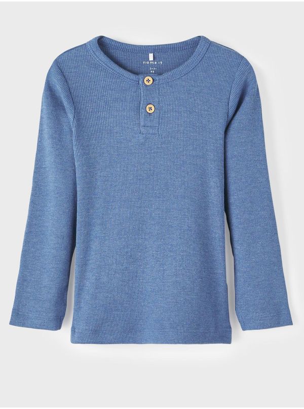 name it Blue Girls' Ribbed T-Shirt name it Kab - Girls