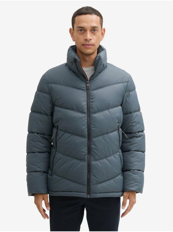 Tom Tailor Blue Men's Quilted Jacket Tom Tailor - Men