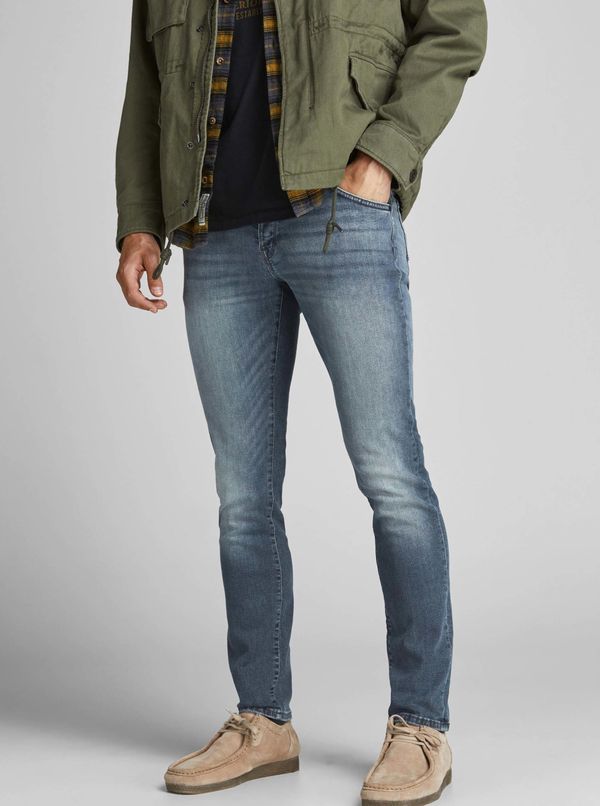 Jack & Jones Blue Skinny Fit Jeans Jack & Jones Glenn - Men's