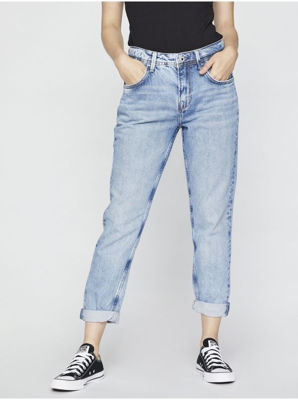 Pepe Jeans Blue Women Boyfriend Jeans Jeans Violet - Women