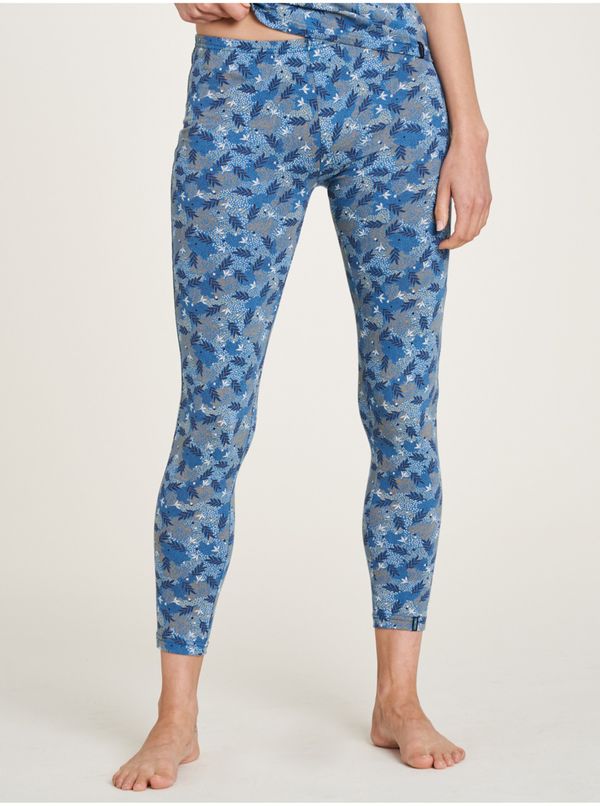 Tranquillo Blue Women's Patterned Leggings Tranquillo - Women