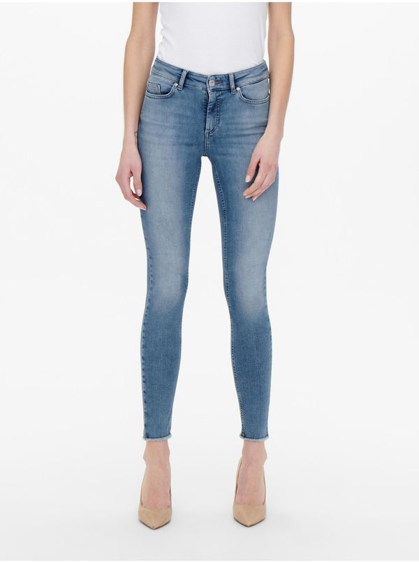 Only Blue women's skinny fit jeans with embroidered effect ONLY Blush - Women