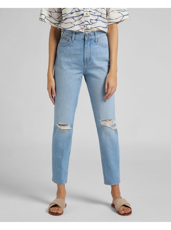 Lee Blue women's straight fit jeans Lee Carol - Women