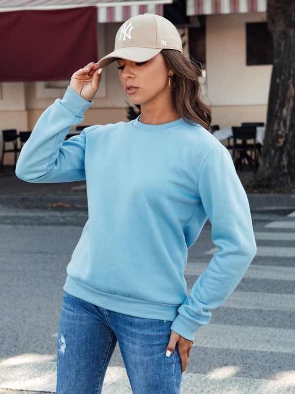 DStreet Bluza damska FASHION II jasnoniebieska Dstreet