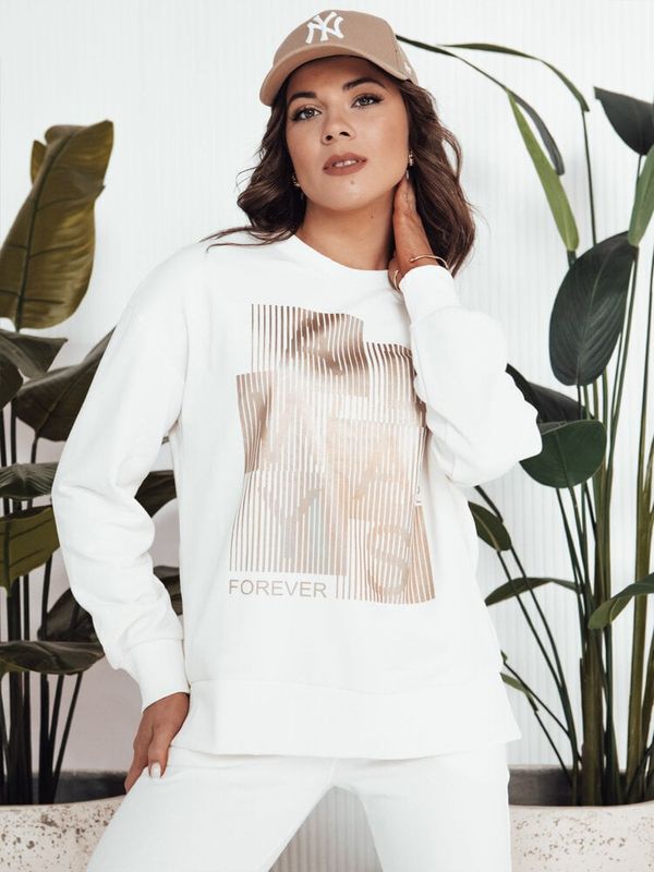 DStreet Bluza damska FEMMES biała Dstreet