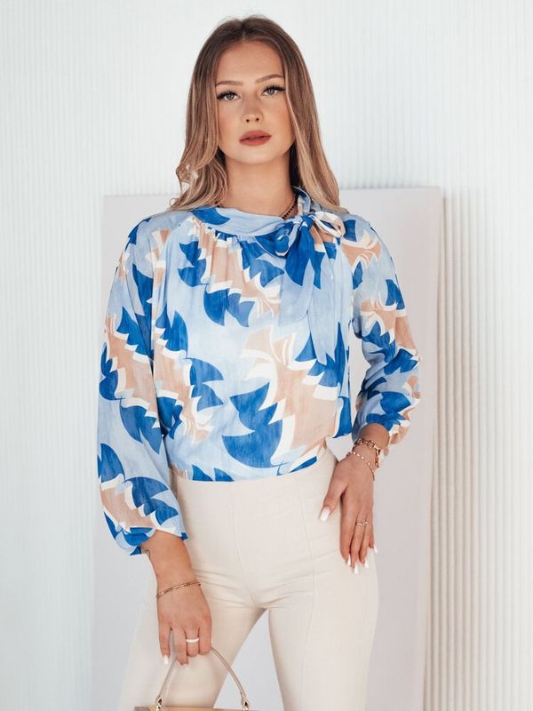 DStreet Bluzka damska MIREL niebieska Dstreet