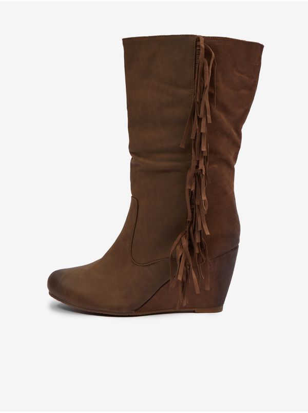 CAMAIEU Brown Women's Gusset Boots CAMAIEU - Women