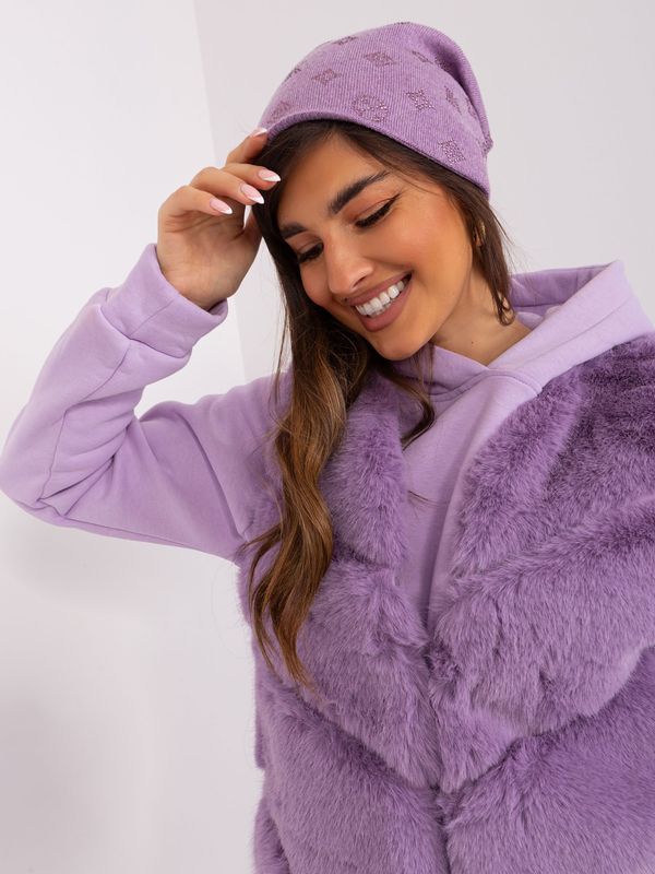 Wool Fashion Italia Cap-AT-CZ-2325.85-Light Purple