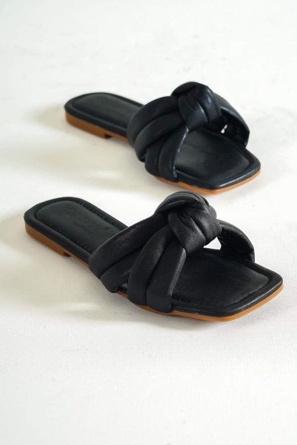 Capone Outfitters Capone Outfitters Capone Flat Heeled Women's Jeans Slippers