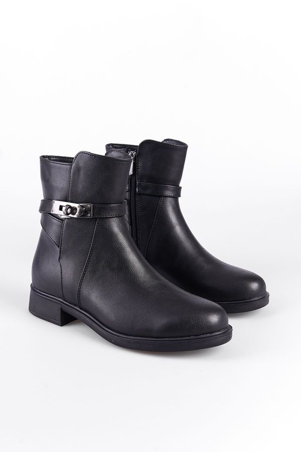 Capone Outfitters Capone Outfitters Metal Buckle Zipper Women's Boots