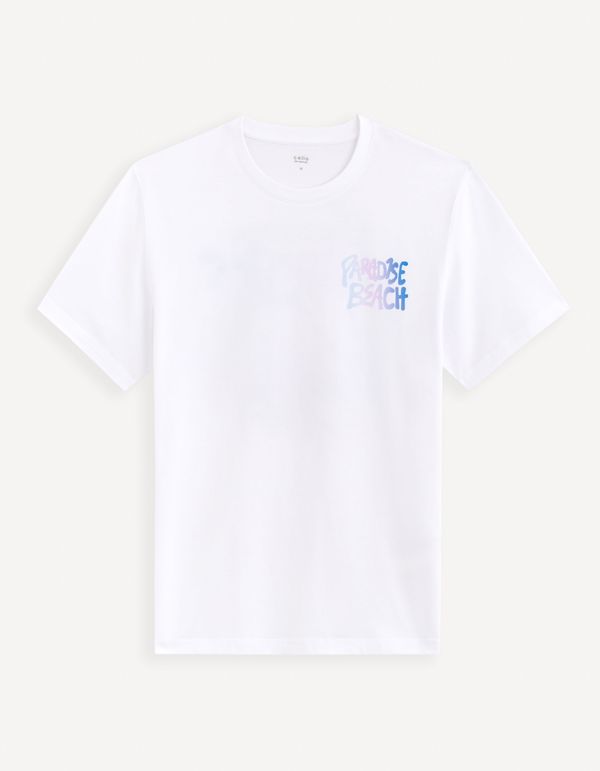 Celio Celio Cotton T-shirt Jeclubo - Men's