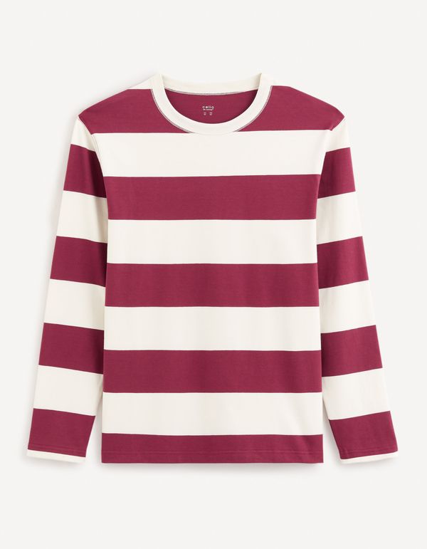 Celio Celio prugasta majica Fecond - Muškarci