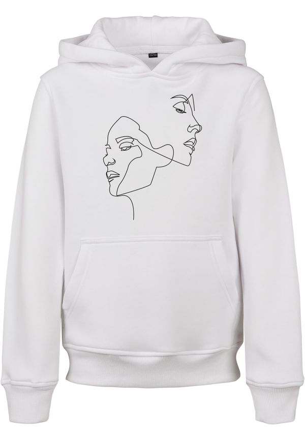 Mister Tee Children's hoodie One Line Fit white