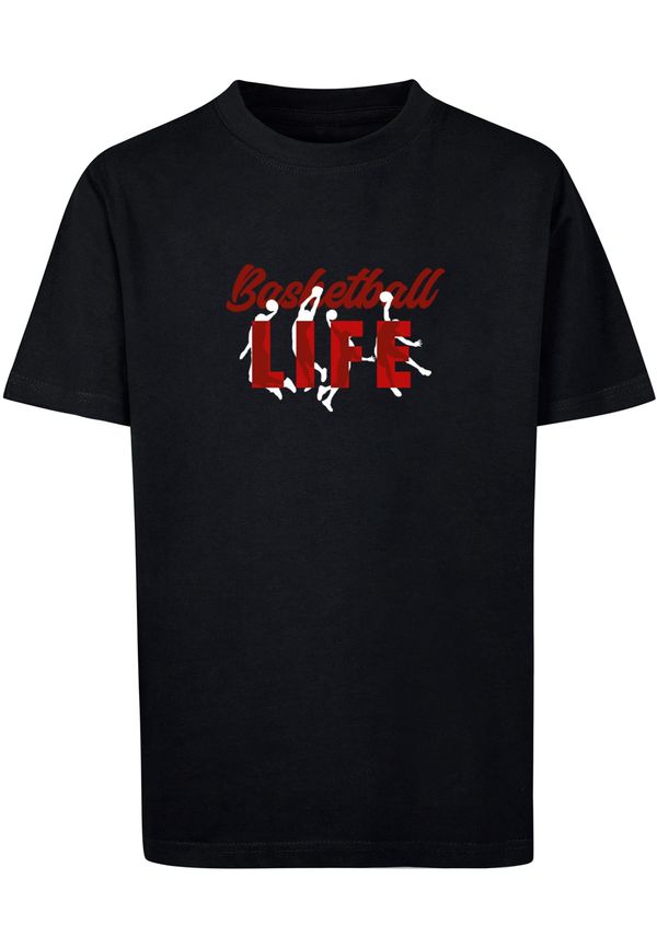 MT Kids Children's Life Basketball T-Shirt Black