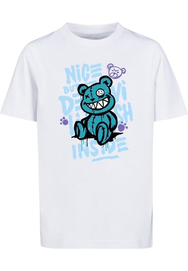 Mister Tee Children's T-shirt Nice But Devilish white