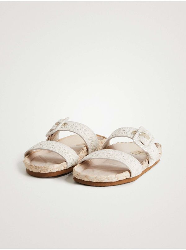 DESIGUAL Cream women's slippers Desigual Aries - Women's