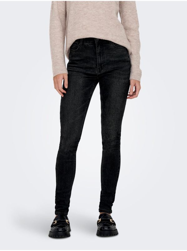 Only Crne žene Skinny Fit Traperice SAMO Luna - Žene