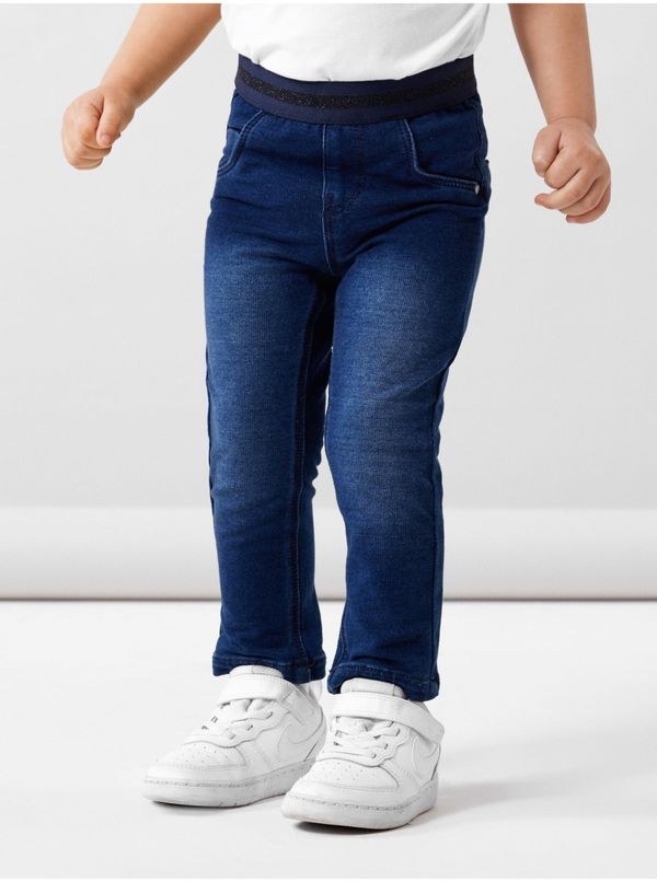 name it Dark blue girls' slim fit jeans name it Salli - Girls