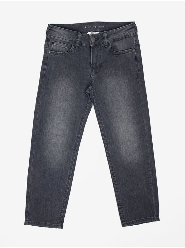 Tom Tailor Dark grey boys' straight fit jeans Tom Tailor - Boys