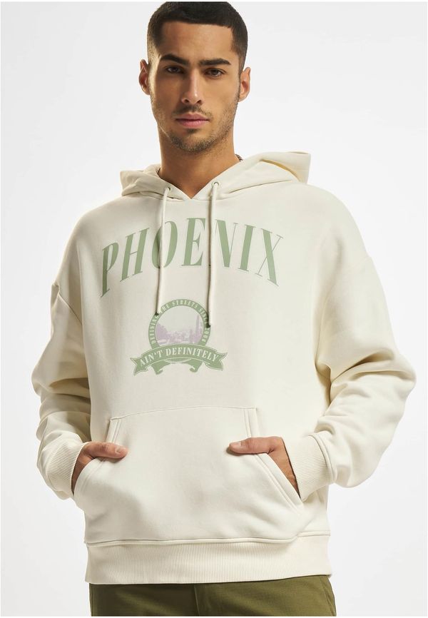 DEF DEF Left Circular Print Hoody offwhite