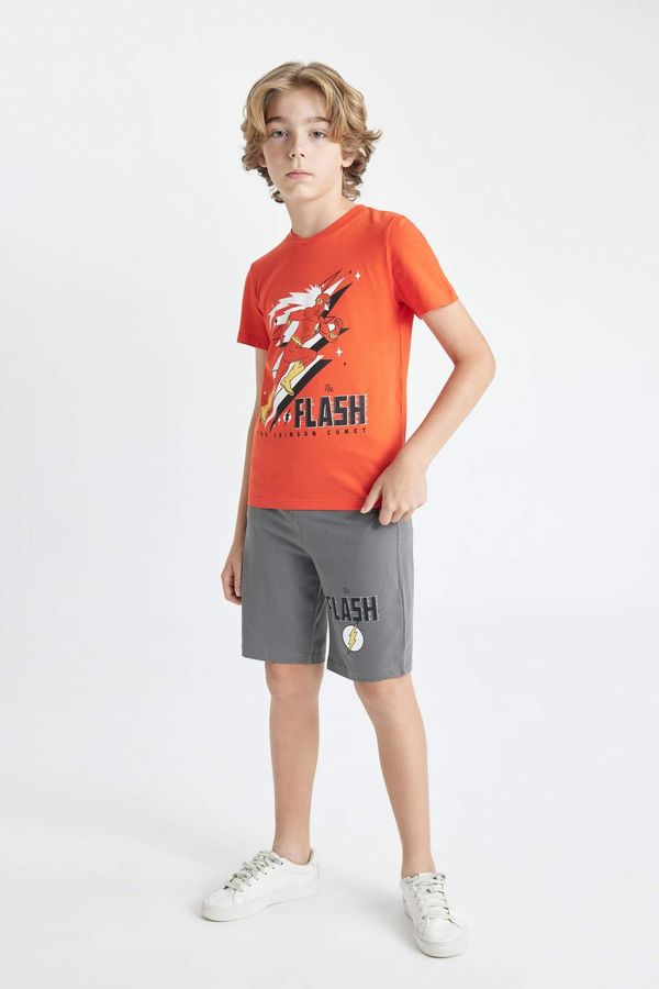 DEFACTO DEFACTO 2 piece Regular Fit The Flash Licensed Knitted Pyjamas