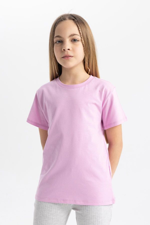 DEFACTO DEFACTO Girls Basic Short Sleeve T-Shirt