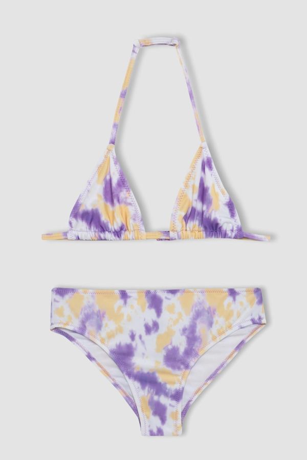 DEFACTO DEFACTO Girl's Tie-dye Patterned Bikini Set