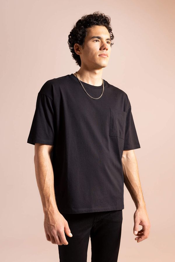 DEFACTO DEFACTO oversize fit majica s vratom posade