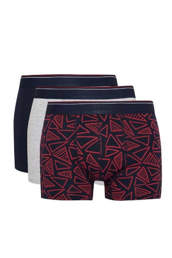 DEFACTO DEFACTO Printed 3-pack Boxer