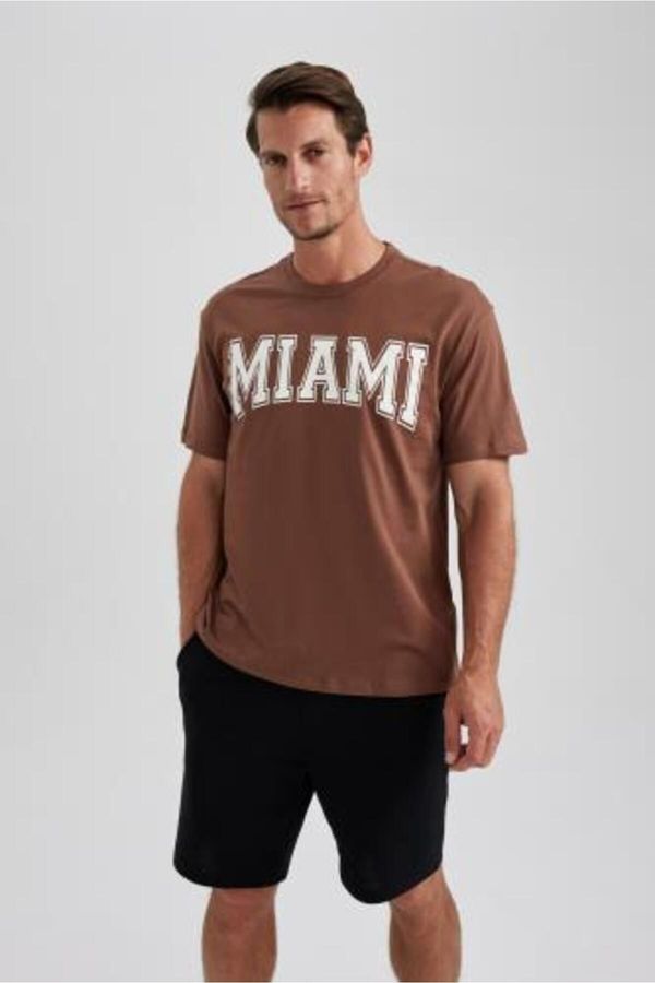 DEFACTO DEFACTO Regular Fit Crew Neck T-Shirt