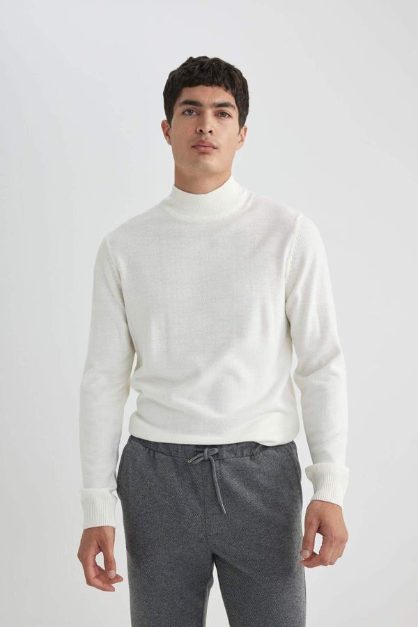 DEFACTO DEFACTO Slim Fit Turtleneck Sweater