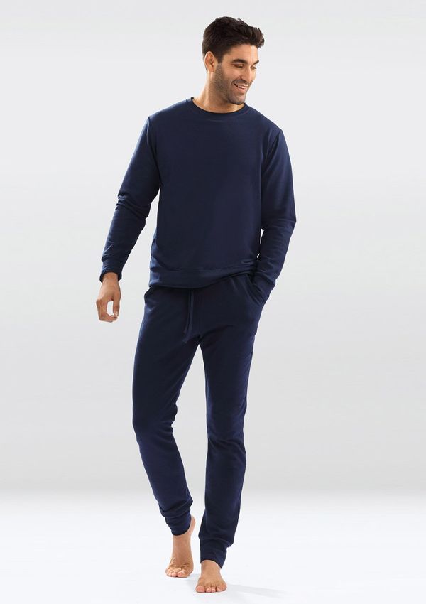 DKaren DKaren Man's Set Justin Navy Blue