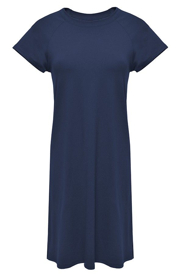 DKaren DKaren Woman's Slip Flora Navy Blue