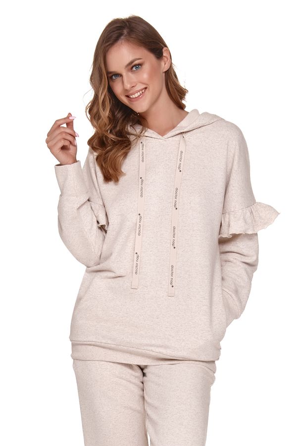Doctor Nap Doctor Nap Woman's Sweatshirt DRS.4308 Salt&Pepper